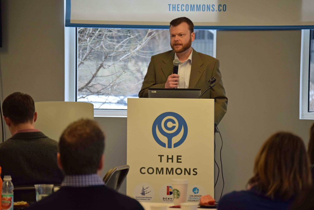 Chris Underwood, the Director of Colorado's Health Information Office, was among the first to present.