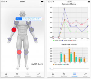 cliexa-RA helps users manage their rheumatoid arthritis symptoms.